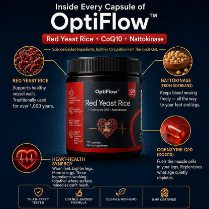OptiFlow® - The Triple Shield Formula For Tired, Heavy, Restless Legs