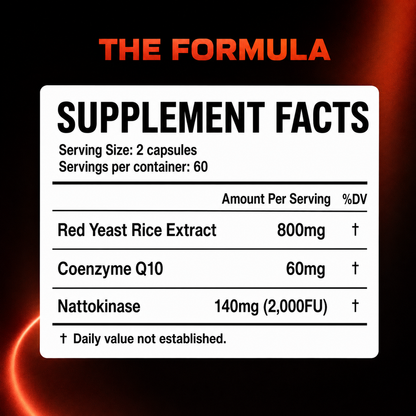 OptiFlow® - The Triple Shield Cholesterol & Heart Health Formula
